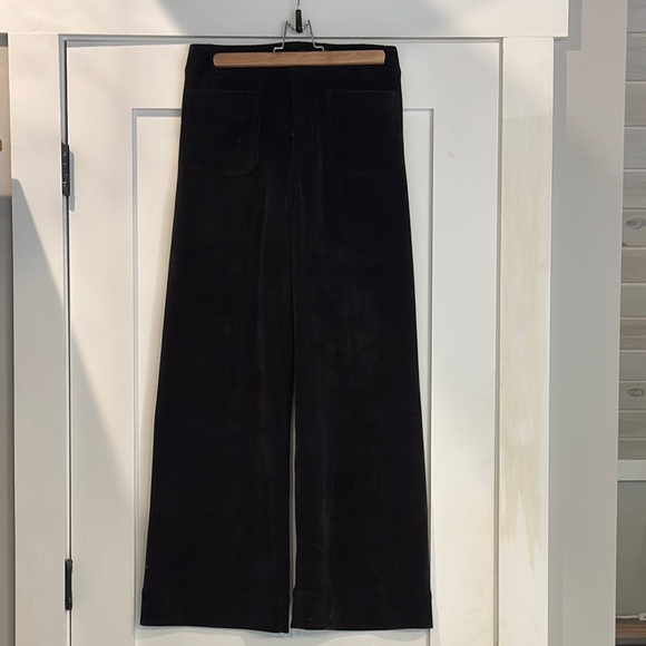 Dear John Pants - Dear John Black Wide Leg Pants Relaxed Fit